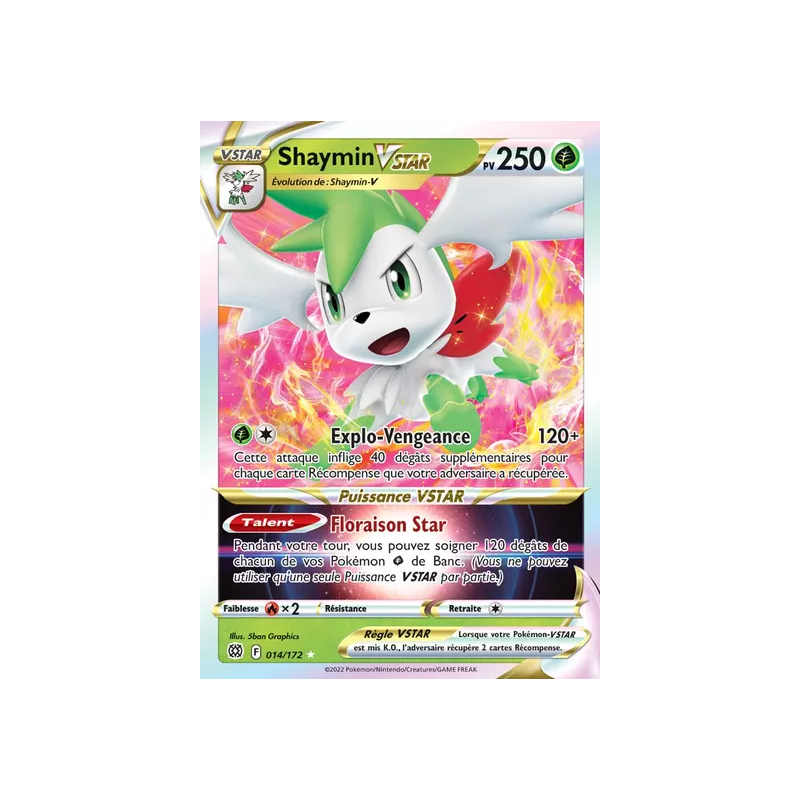 Shaymin VSTAR BRS - 014/172