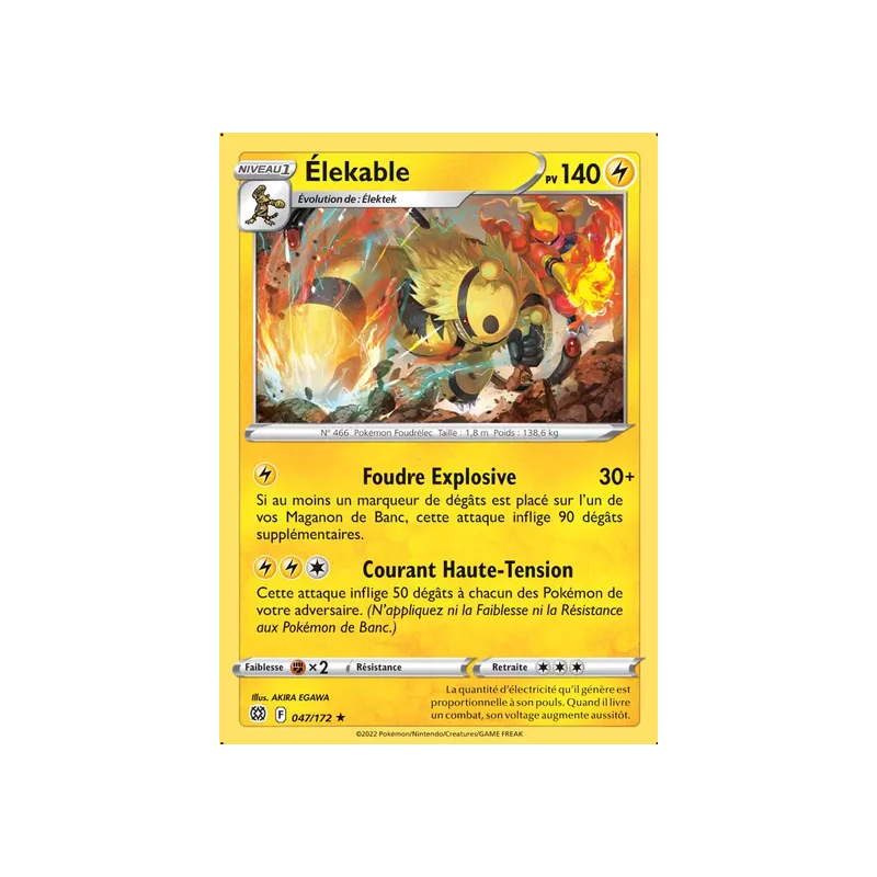 Élekable BRS - 047/172