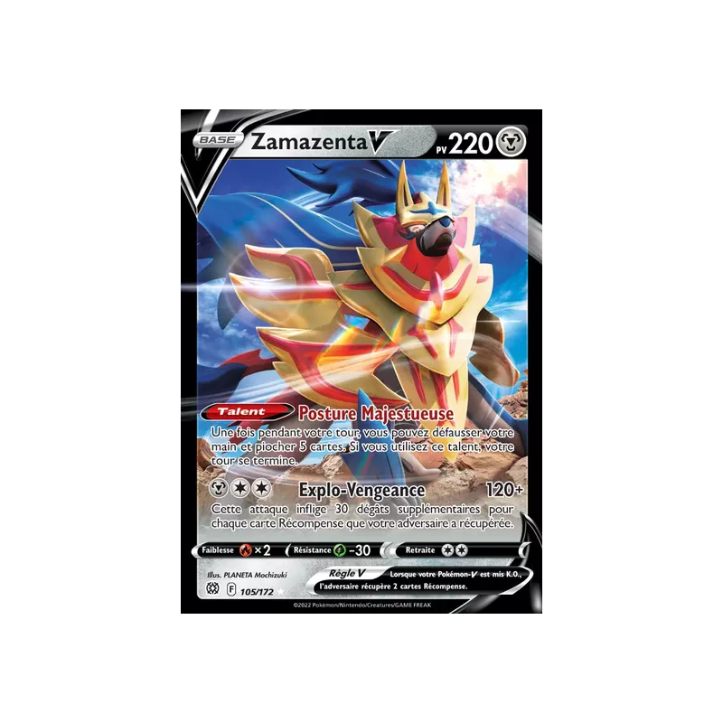 Zamazenta V BRS - 105/172