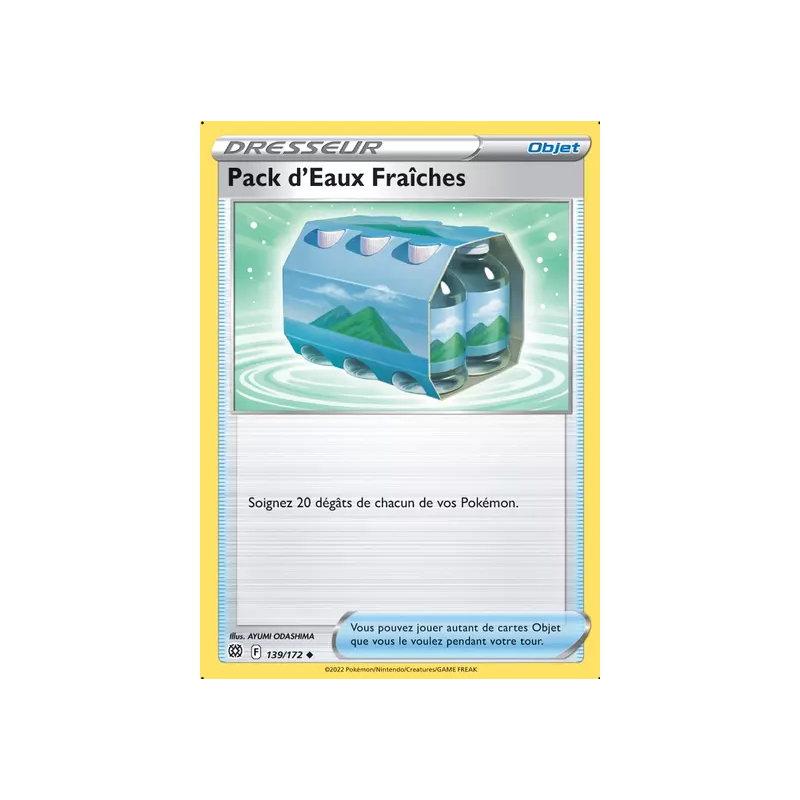Pack d'Eaux Fraîches BRS - 139/172