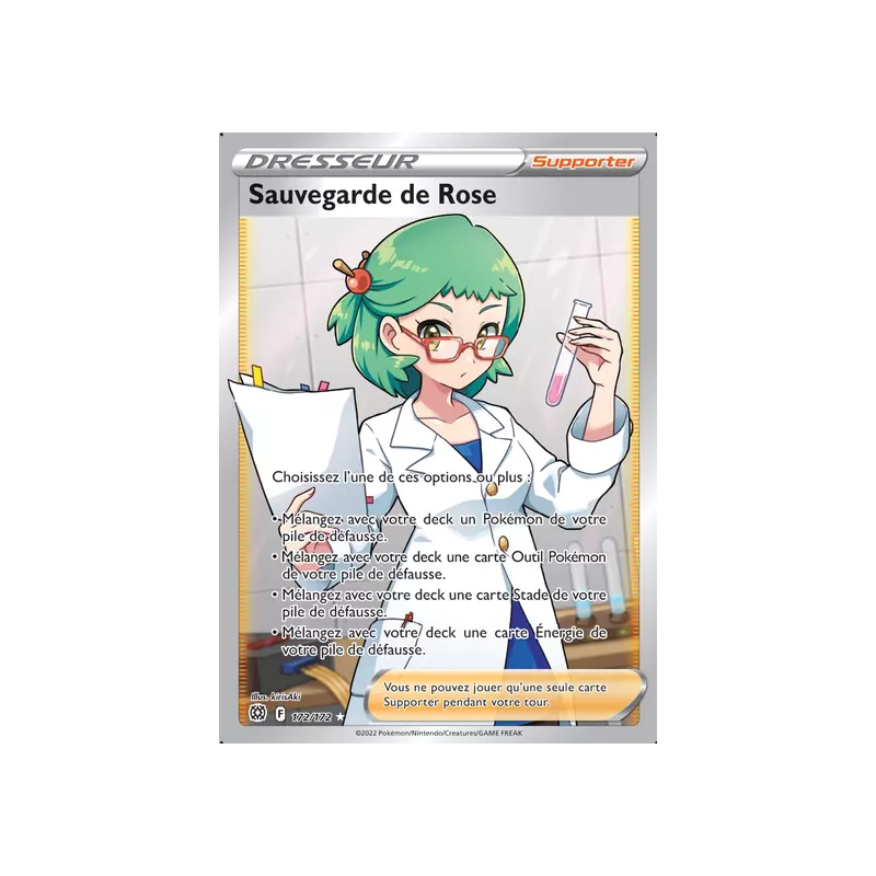Sauvegarde de Rose BRS - 172/172