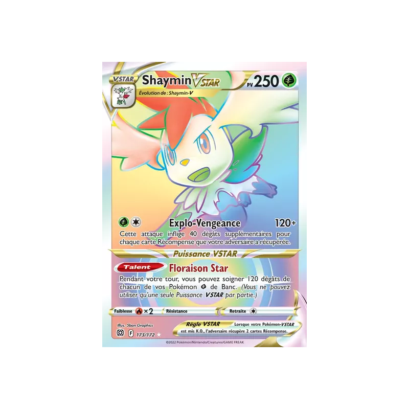 Shaymin VSTAR BRS - 173/172