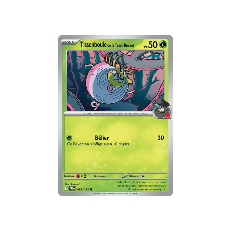 Tissenboule de la Team Rocket DRI - 019/182