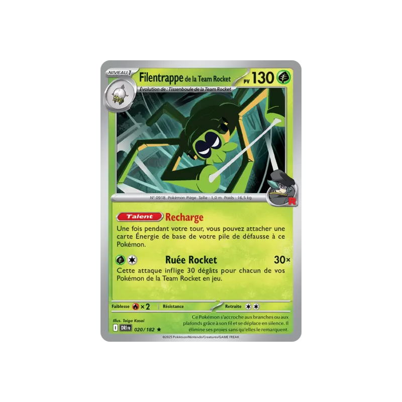 Filentrappe de la Team Rocket DRI - 020/182