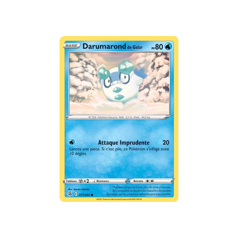 Darumarond de Galar FST - 071/264
