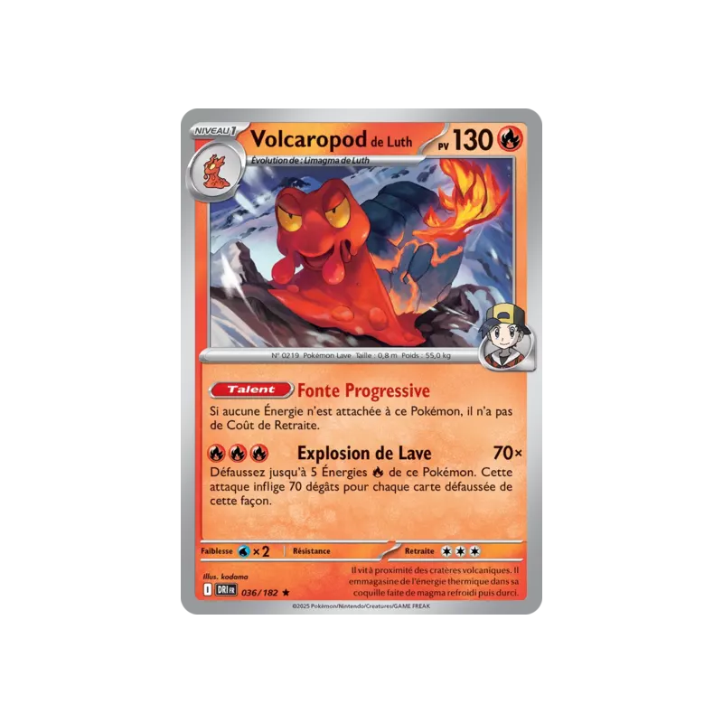 Volcaropod de Luth DRI - 036/182