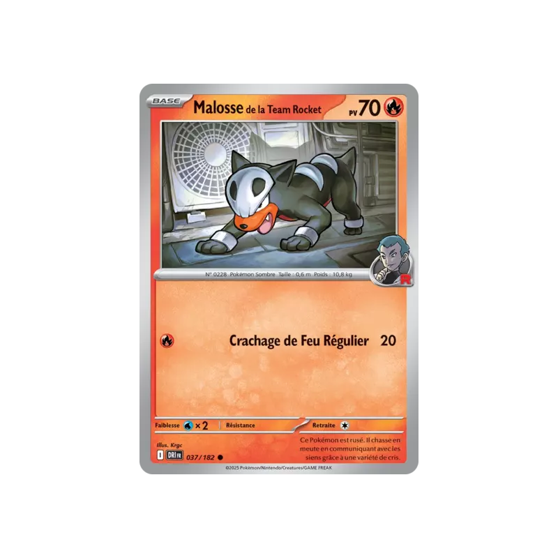 Malosse de la Team Rocket DRI - 037/182