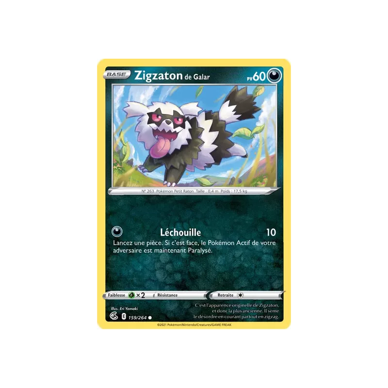 Zigzaton de Galar FST - 159/264