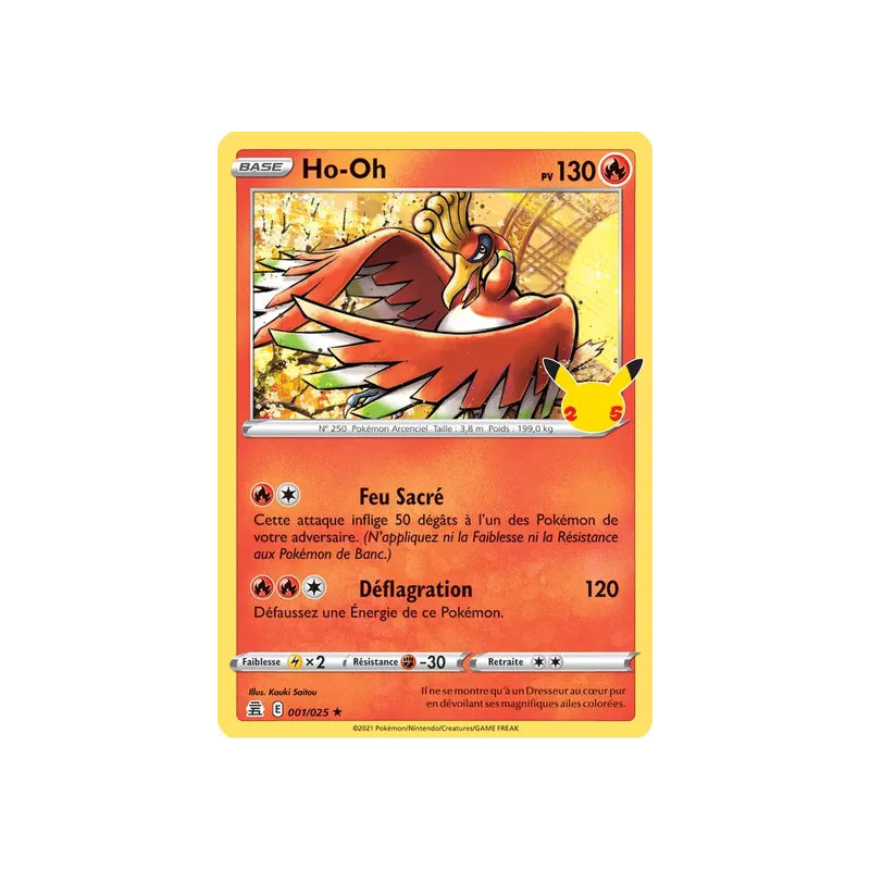 Ho-Oh CEL - 001/025