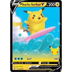 Pikachu Surfeur V CEL - 008/025