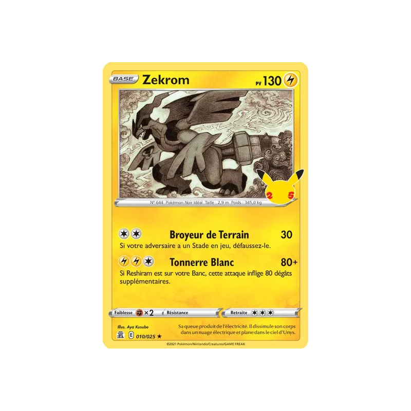 Zekrom CEL - 010/025