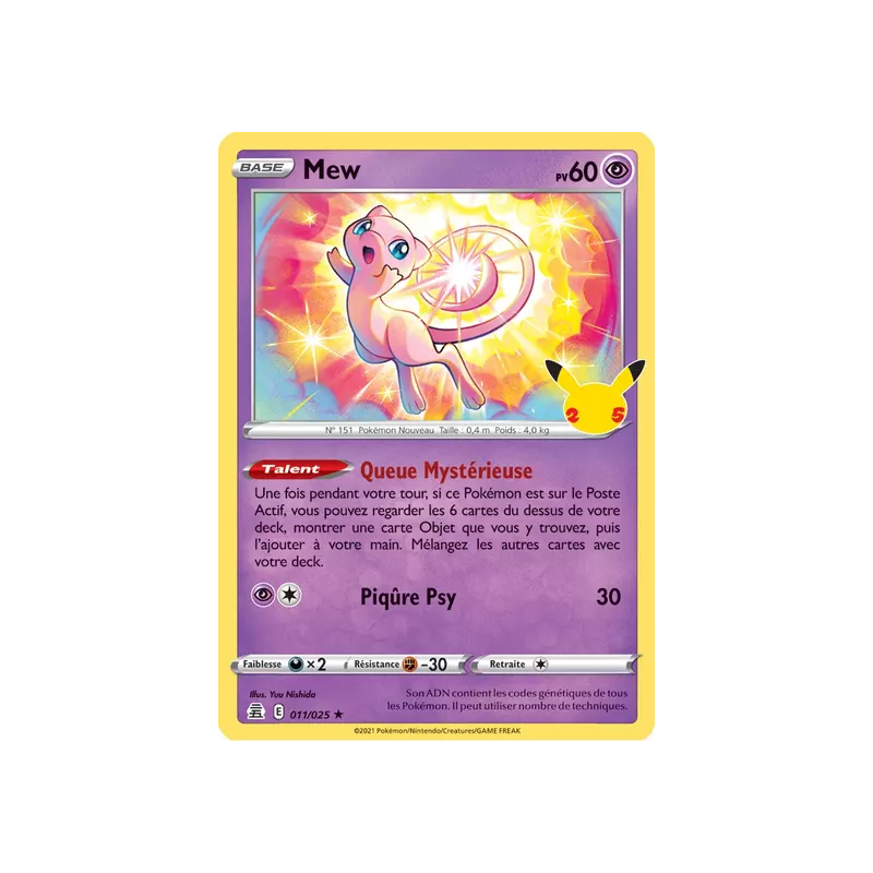 Mew CEL - 011/025