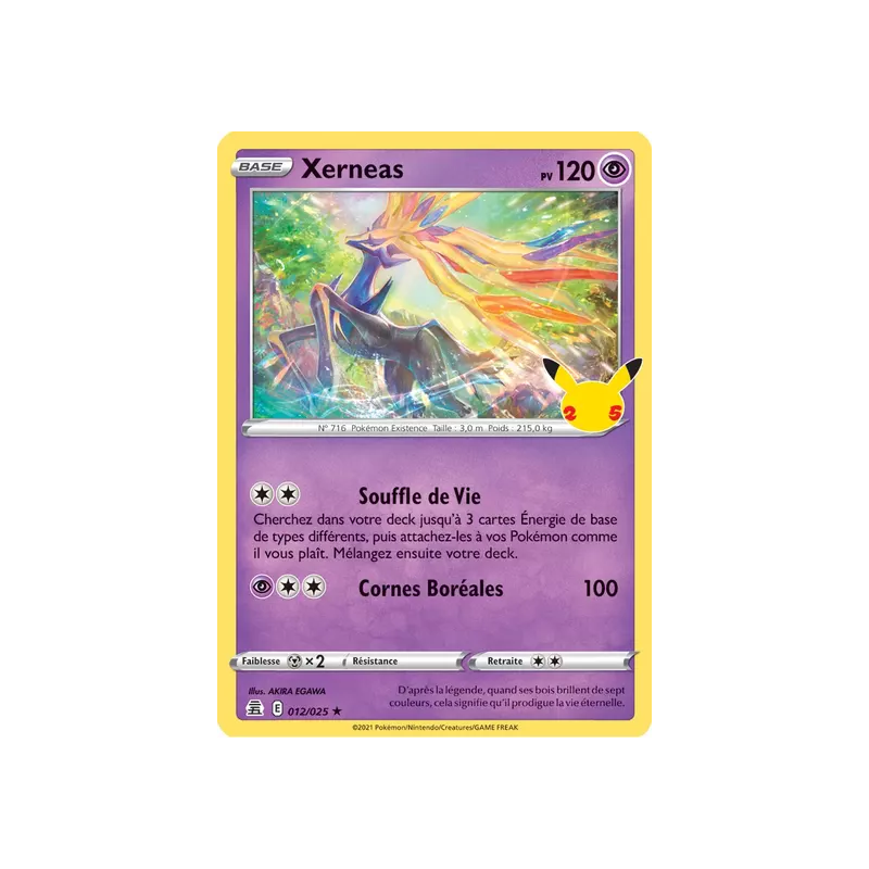 Xerneas CEL - 012/025