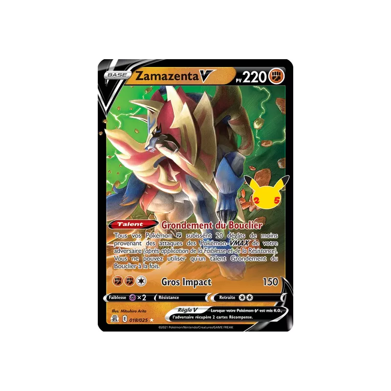Zamazenta V CEL - 018/025