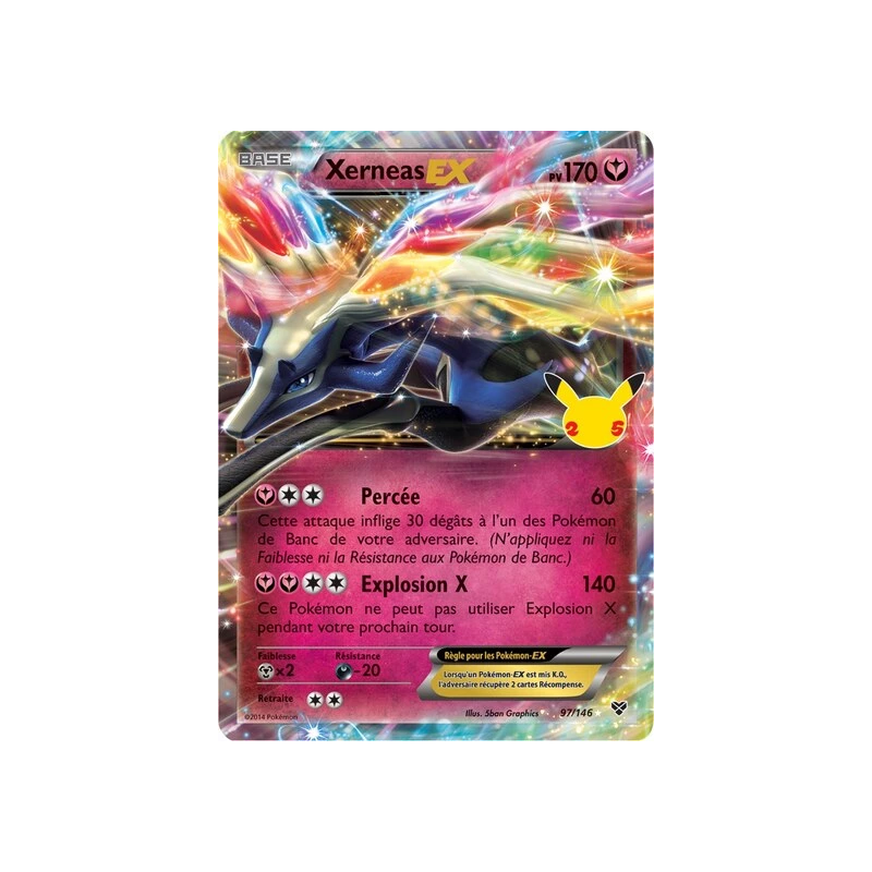 Xerneas EX (Célébrations) XY - 097/146