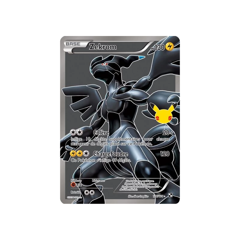 Zekrom (Célébrations) BLW - 114/114