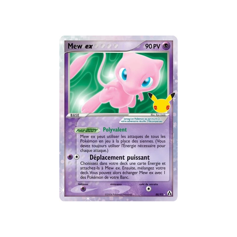 Mew ex (Célébrations) LM - 88/92