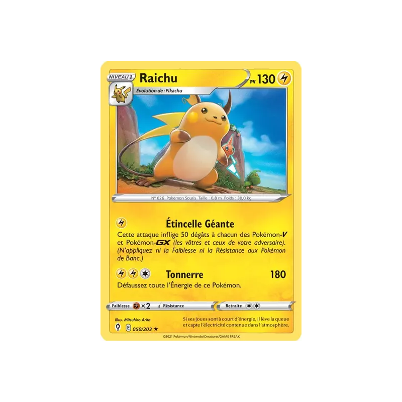 Raichu EVS - 050/203
