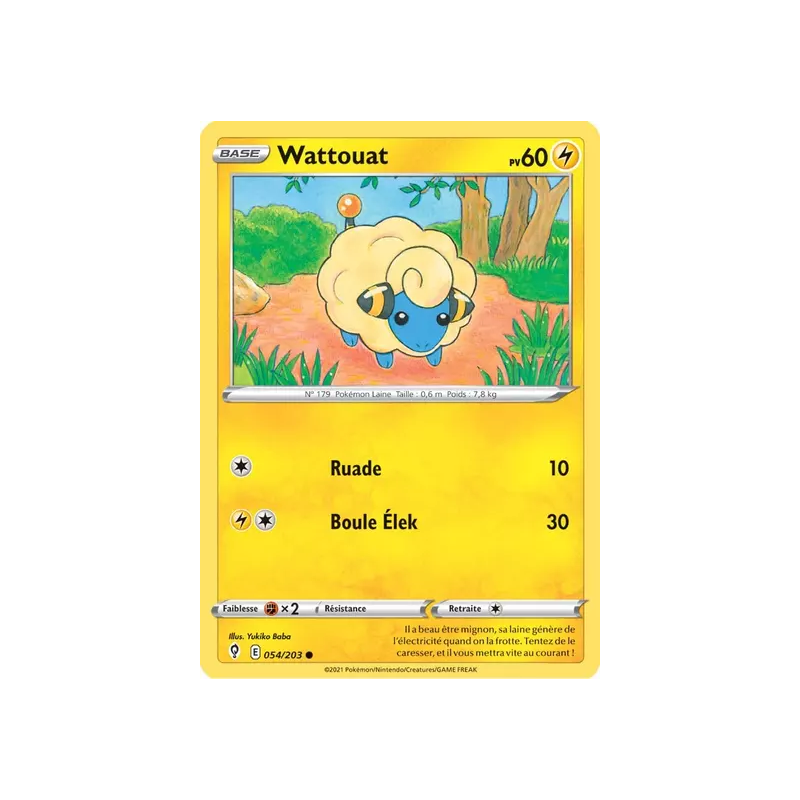 Wattouat EVS - 054/203