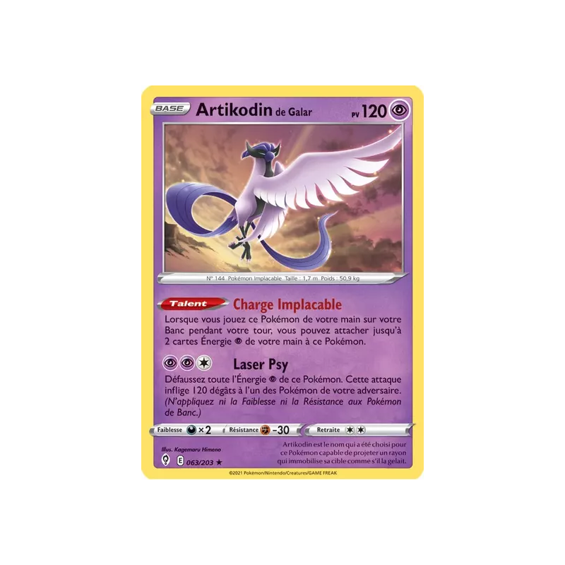 Artikodin de Galar EVS - 063/203