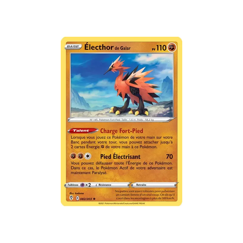 Électhor de Galar EVS - 082/203