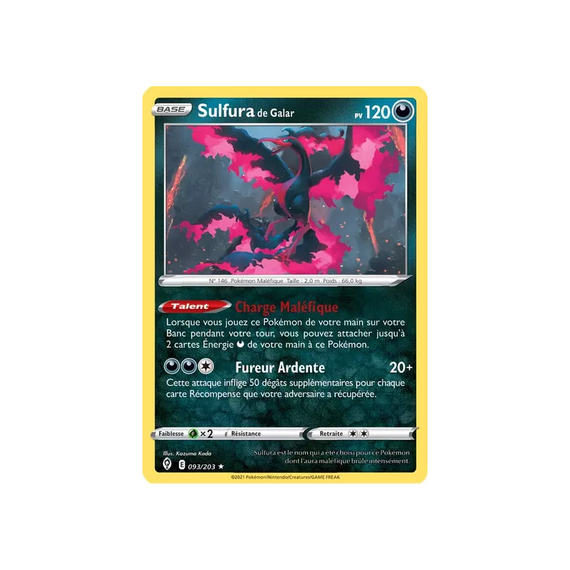 Sulfura de Galar EVS - 093/203