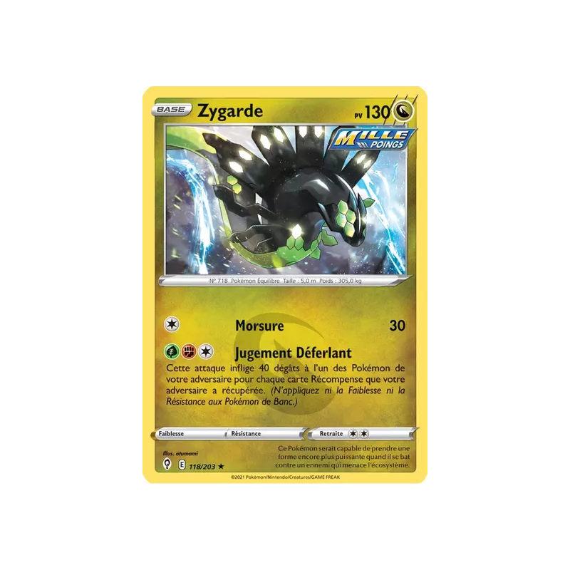 Zygarde EVS - 118/203