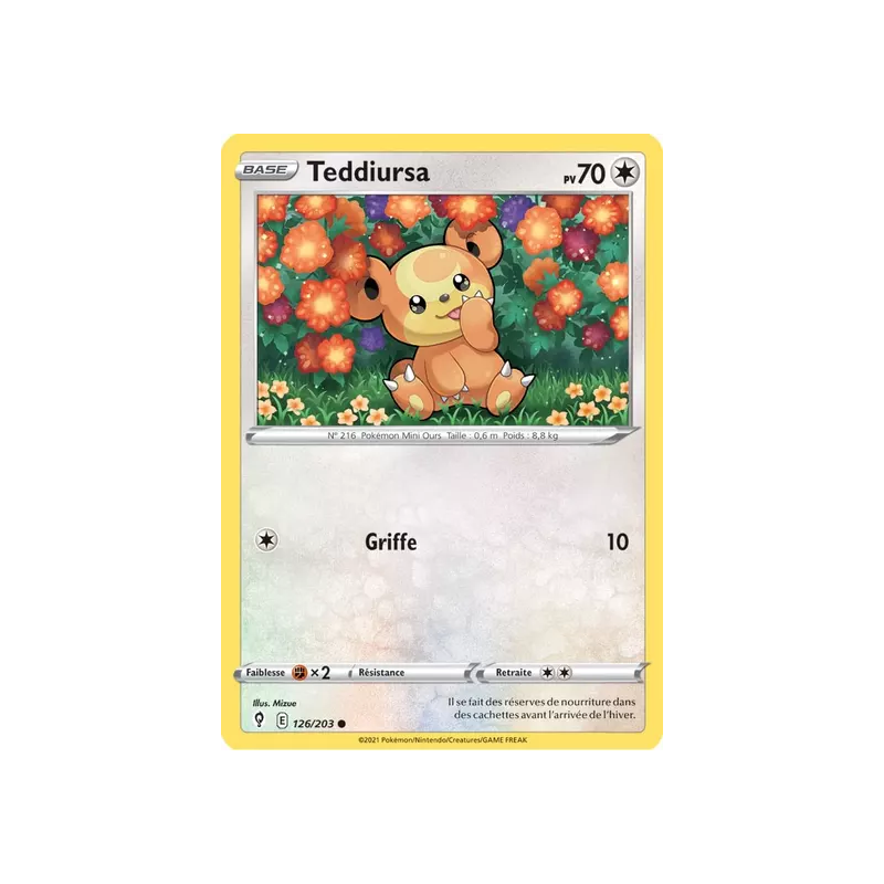 Teddiursa EVS - 126/203