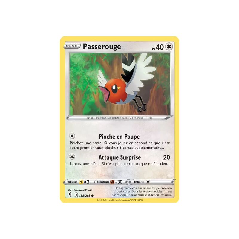 Passerouge EVS - 138/203