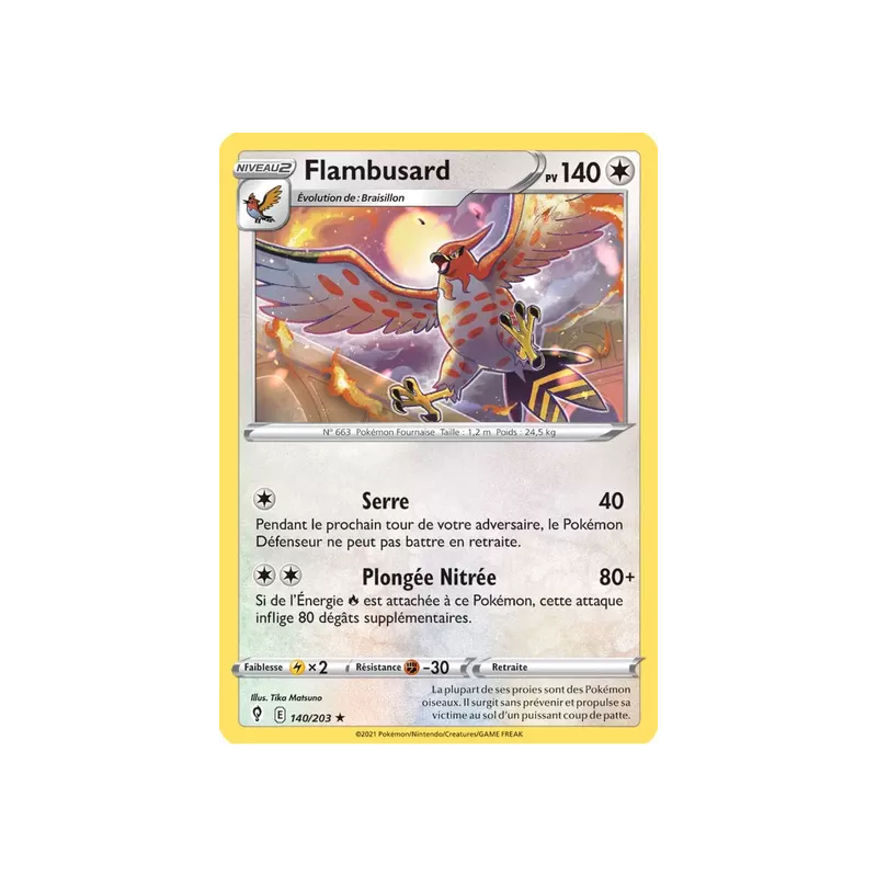 Flambusard EVS - 140/203