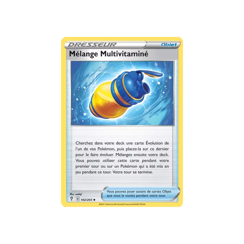 Mélange Multivitaminé EVS - 142/203