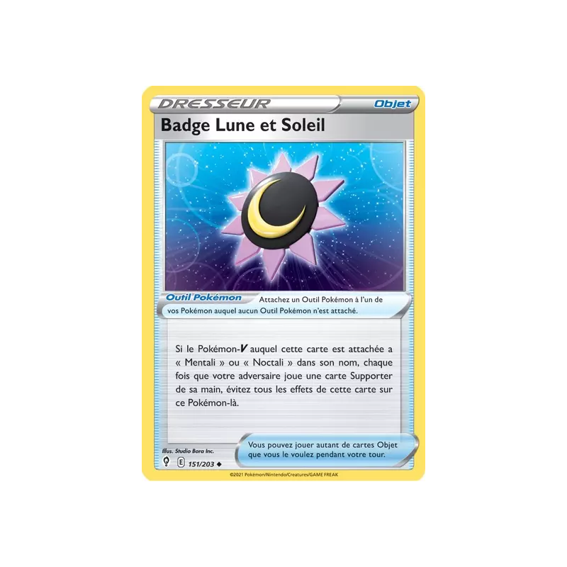 Badge Lune et Soleil EVS - 151/203