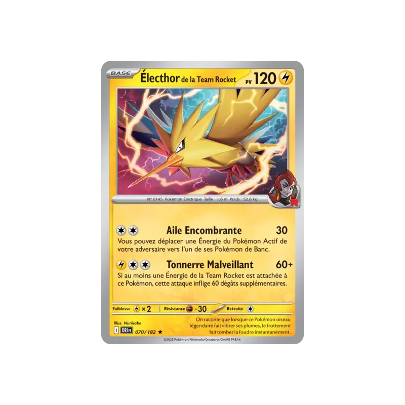 Électhor de la Team Rocket DRI - 070/182