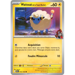 Wattouat de la Team Rocket DRI - 072/182