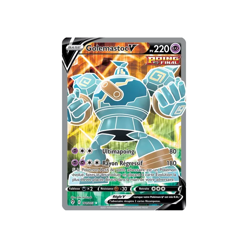Golemastoc V EVS - 181/203