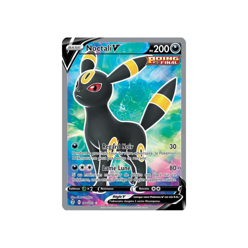 Noctali V EVS - 188/203