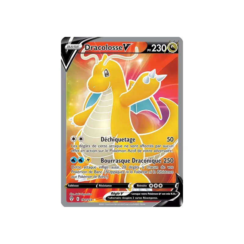Dracolosse V EVS - 191/203