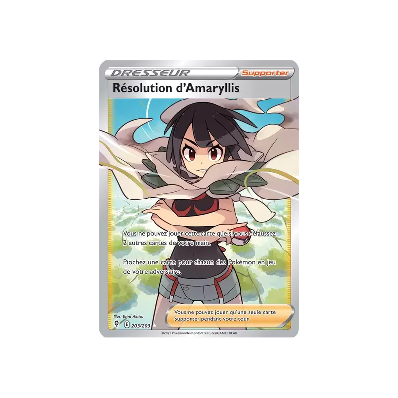 Résolution d'Amaryllis EVS - 203/203