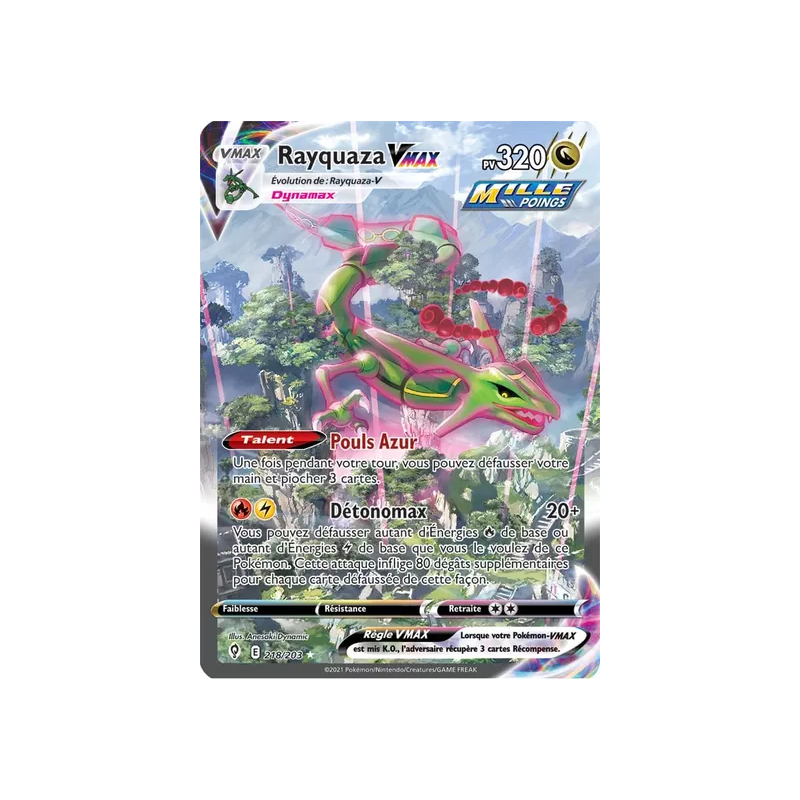 Rayquaza VMAX EVS - 218/203