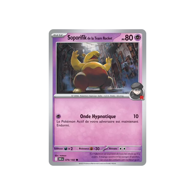 Soporifik de la Team Rocket DRI - 079/182