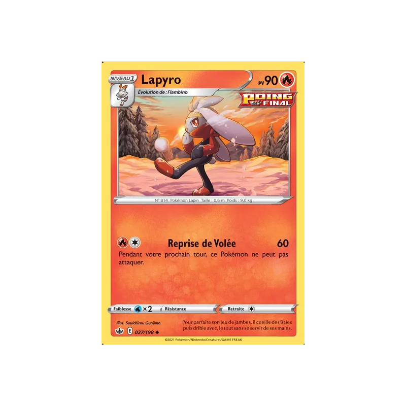 Lapyro CRE - 027/198