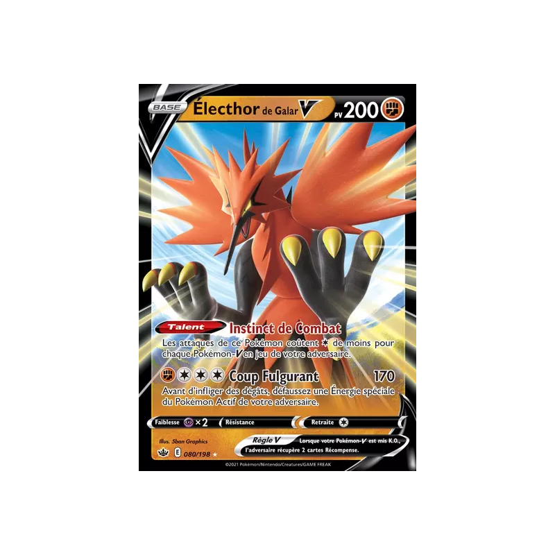 Électhor de Galar V CRE - 080/198