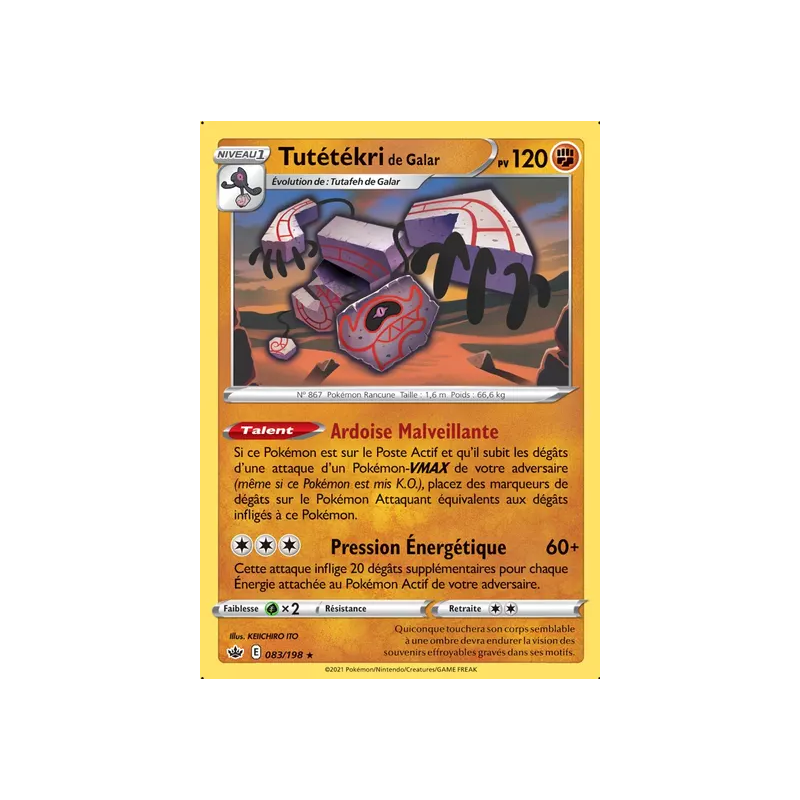 Tutétékri de Galar CRE - 083/198