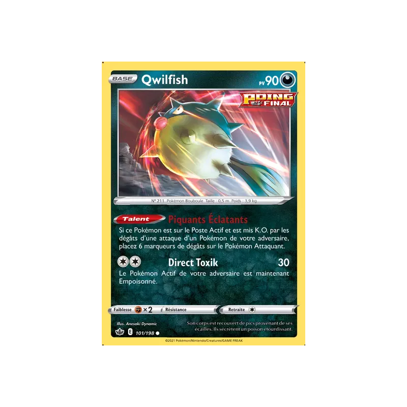 Qwilfish CRE - 101/198