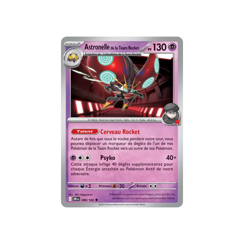 Astronelle de la Team Rocket DRI - 089/182