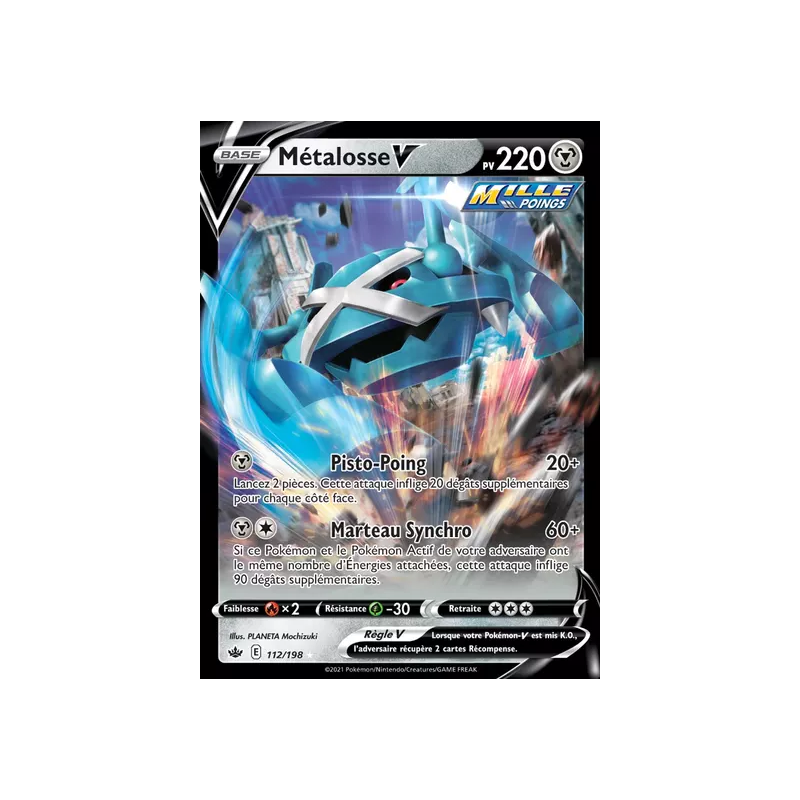 Métalosse V CRE - 112/198