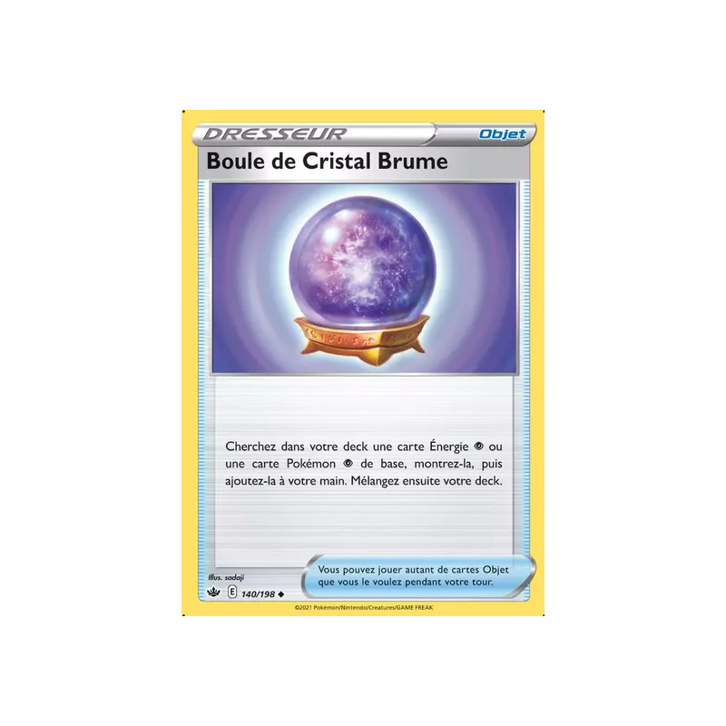 Boule de Cristal Brume CRE - 140/198