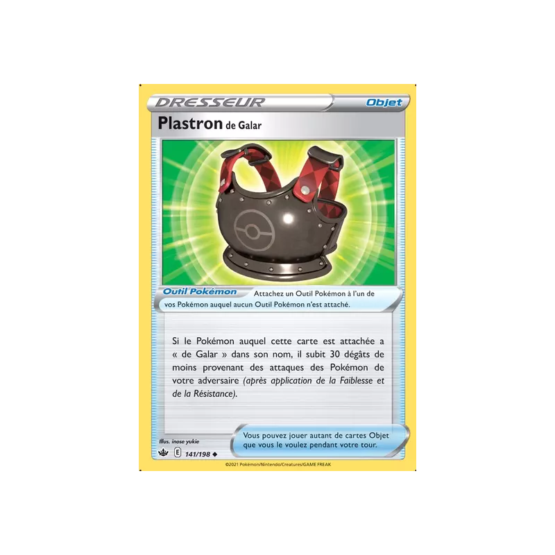 Plastron de Galar CRE - 141/198