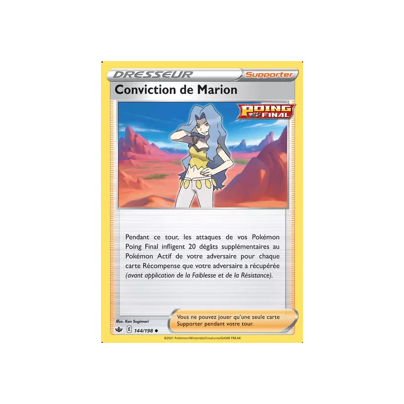 Conviction de Marion CRE - 144/198