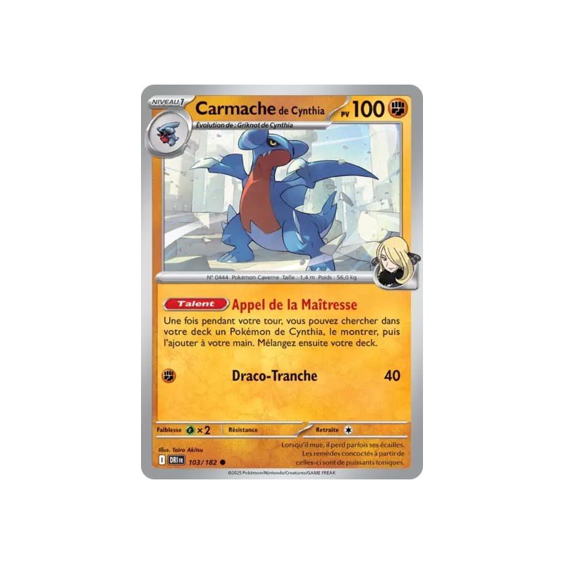 Carmache de Cynthia DRI - 103/182